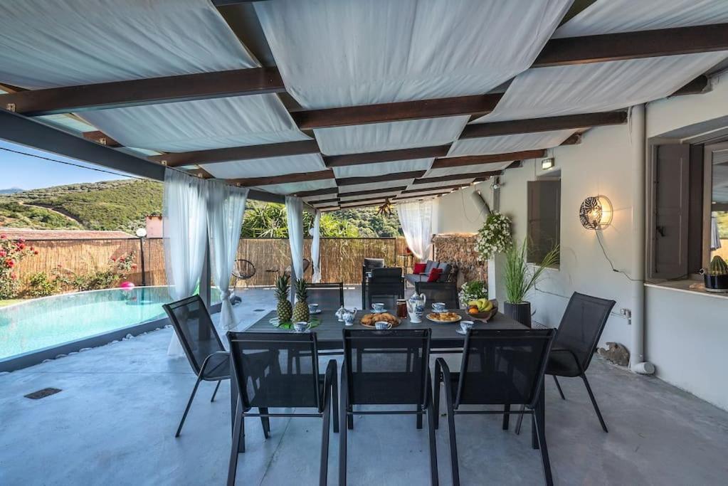 Casa Del Miele, Private Pool, Bbq, Mountain View. Βίλα Αλικιανός Εξωτερικό φωτογραφία